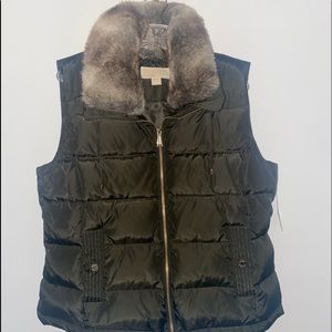 Micheal Kors Dark Olive Vest